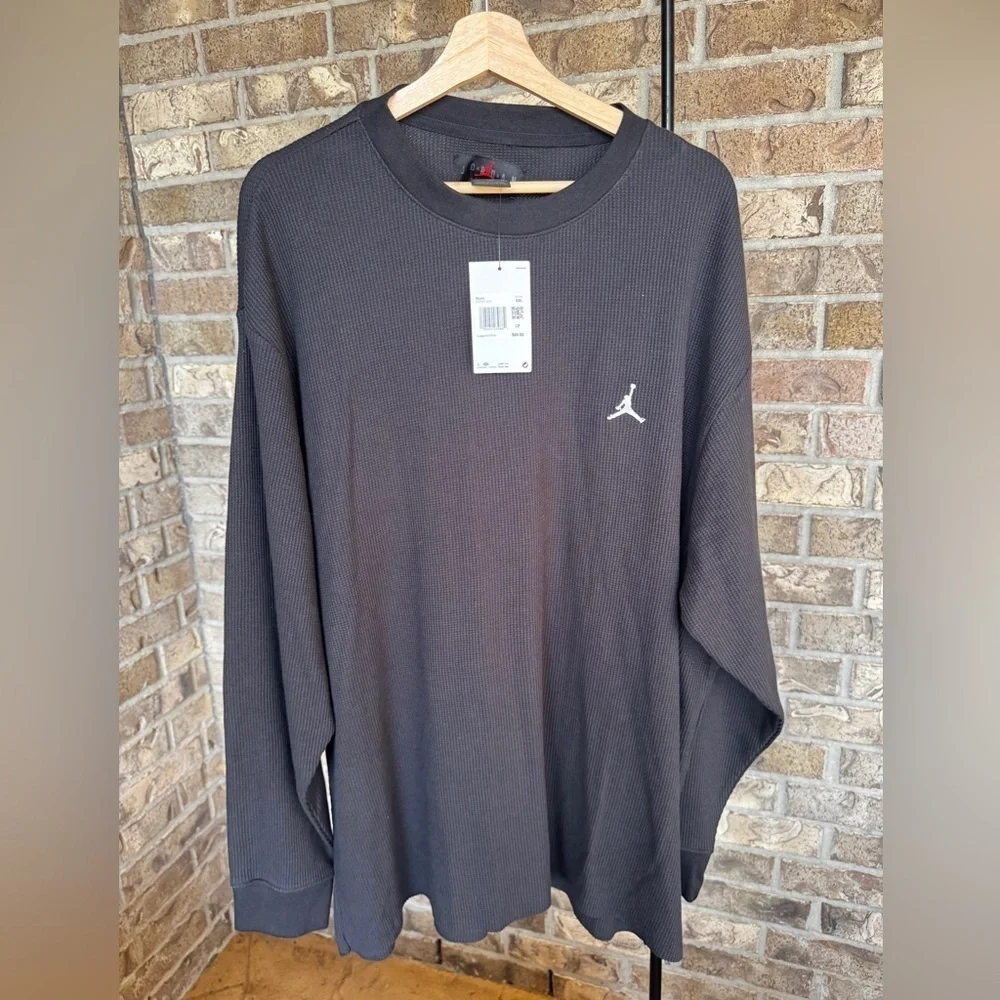 Air Jordan/ Black Long Sleeve Shirt Michael Jordan Size XXL T